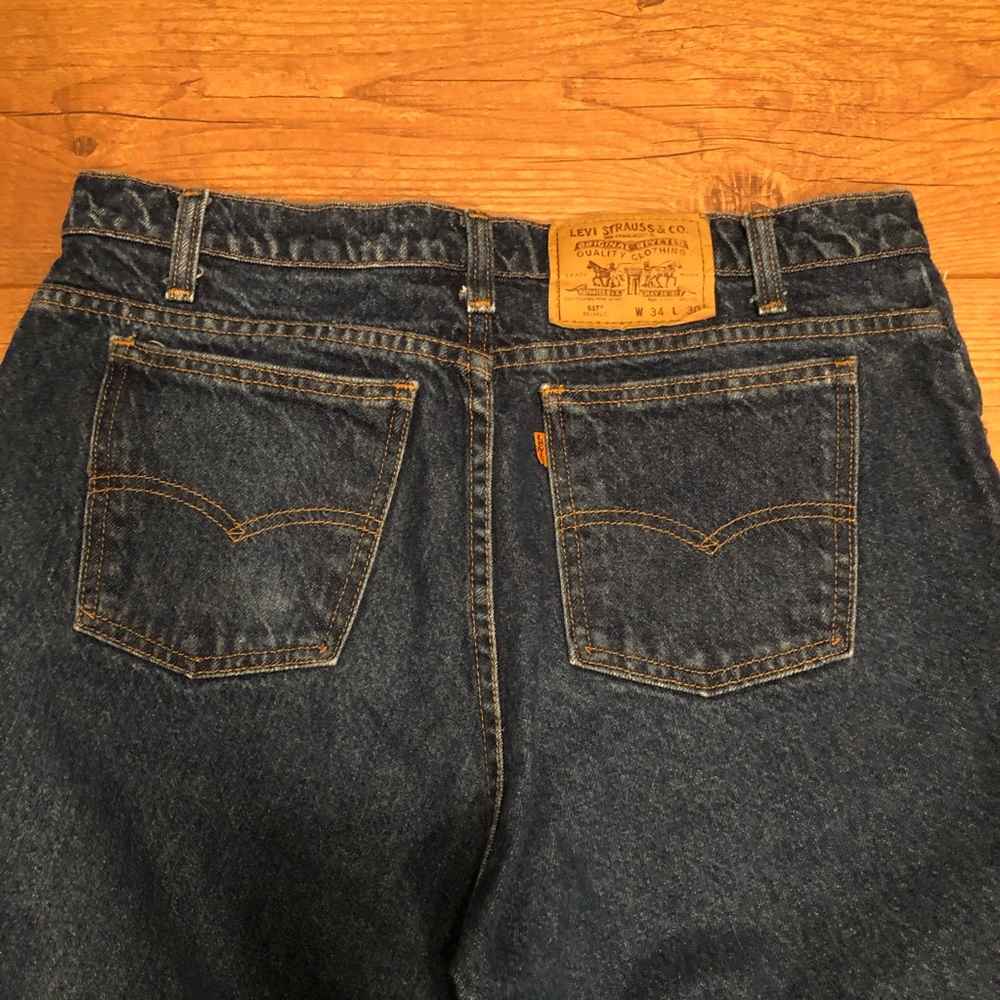 Levi’s vintage orange tab 517 relaxed W34 L30 jeans